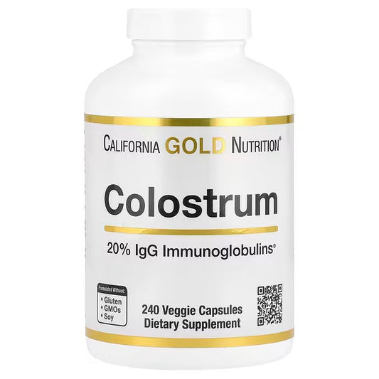 California Gold Nutrition, Colostrum, 240 Veggie Capsules